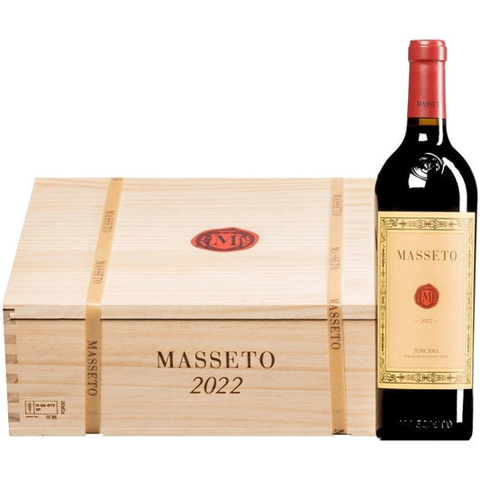 Tenuta dell'Ornellaia Masseto (kistje 3 flessen) IGT 2014